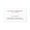 Custom logo business cards - any colour background