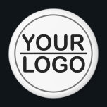 Custom logo business classic magnet<br><div class="desc">Custom logo business - create your own magnet online with your text or logo for your company</div>