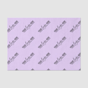 Custom Logo Business Company Packaging Purple Tissue Paper