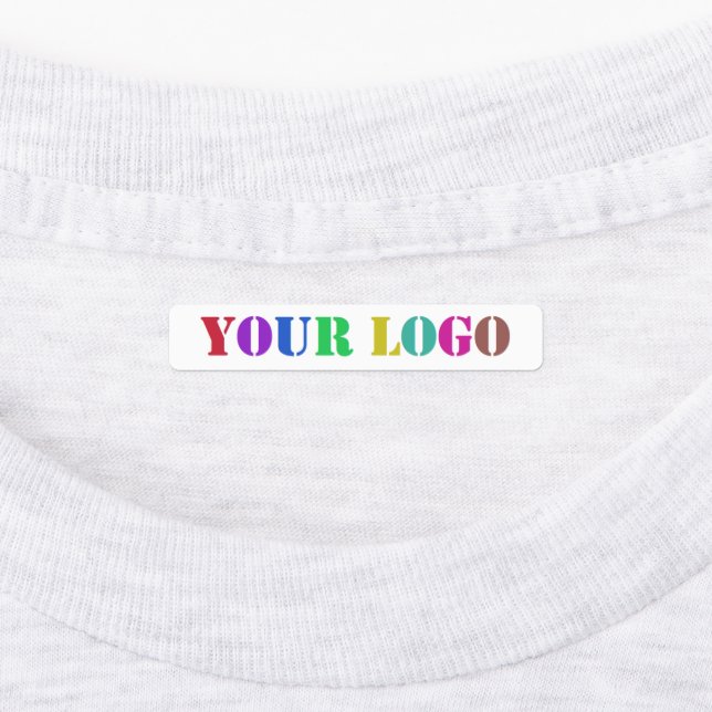 Custom Logo  Business Company Promotional Labels (Affixed)