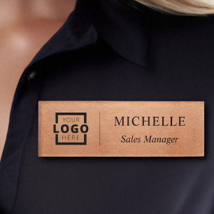Custom Logo Business Employee Staff Name Tag