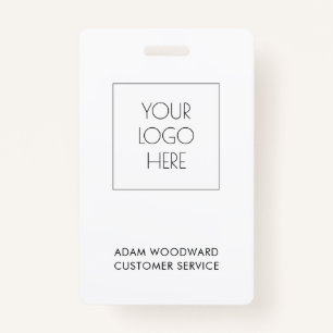 Custom Logo Business ID Staff Employee Badge