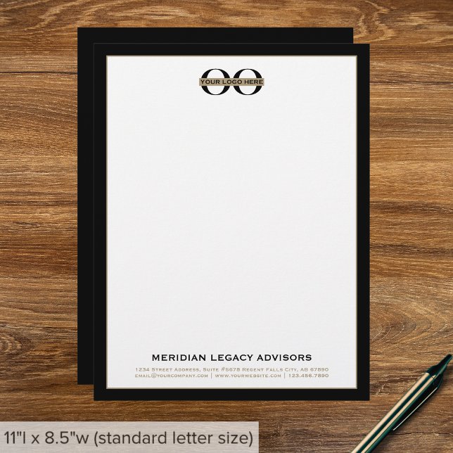 Custom Logo Business Letterhead (Creator Uploaded)
