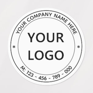 Custom Logo Business Name Personalized Labels