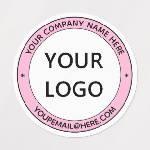 Custom Logo Business Name Personalized Labels