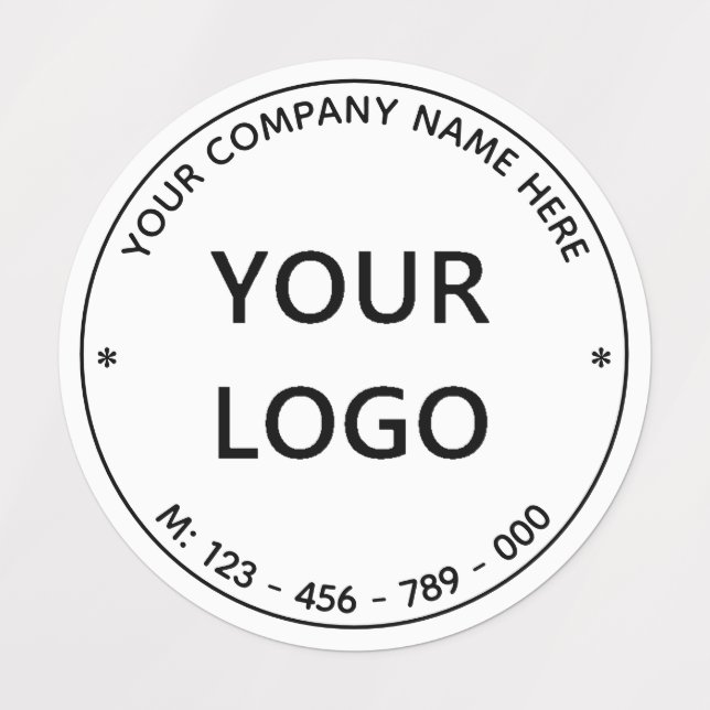 Custom Logo Business Name Personalized Promotional (Design 1)