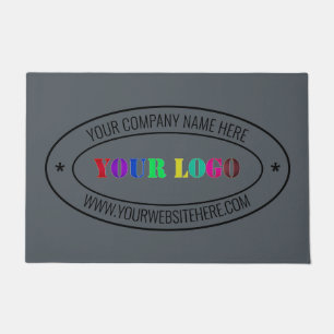 Custom Logo Business Office Personalized Doormat
