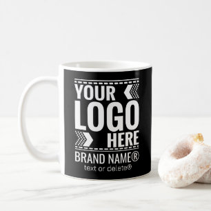 Custom Logo, Business or Brand Logo Personalized  Coffee Mug