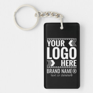 Custom Logo, Business or Brand Logo Personalized  Keychain