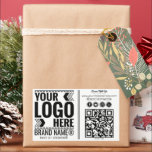 Custom Logo, Business or Brand Logo Personalized  Sticker<br><div class="desc">Customize Your Own Logo design template in a modern minimalist style which can be easily updated with your text logo or anything else. Makes a great promotional giveaway or corporate gift for customers, vendors, employees or other special people. A simple and professional design will impress your guests! If you need...</div>