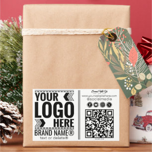 Custom Logo, Business or Brand Logo Personalized  Sticker