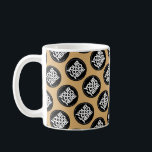 Custom logo business pattern employee coffee mug<br><div class="desc">Easily personalize this simple camel beige Custom business pattern employee Coffee Mug adding your company logo, photo or any image. Upload a custom background image or choose any background solid colour. Create your own standard branded mugs with your corporate custom logo. A basic, professional custom logo mug template perfect to...</div>