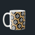 Custom logo business pattern employee coffee mug<br><div class="desc">Easily personalize this simple camel beige Custom business pattern employee Coffee Mug adding your company logo, photo or any image. Upload a custom background image or choose any background solid colour. Create your own standard branded mugs with your corporate custom logo. A basic, professional custom logo mug template perfect to...</div>