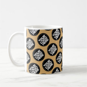 Custom logo business pattern employee coffee mug