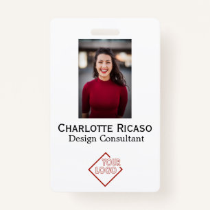 Custom Logo Business Personalized Badge