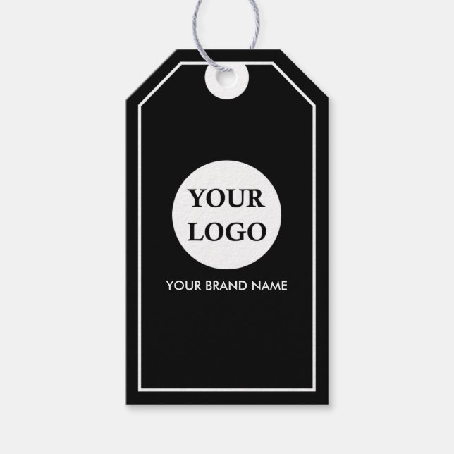Custom Logo Business Product Hang Tag (Front)
