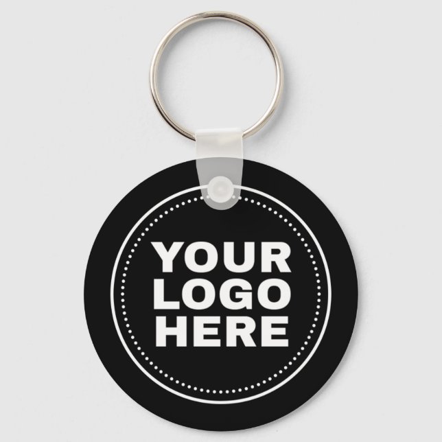 Custom Logo Business Promotional Keychain (Front)