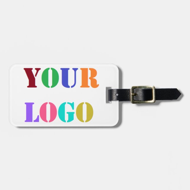 Custom Logo Business Promotional Personalized Your Luggage Tag (Front Horizontal)