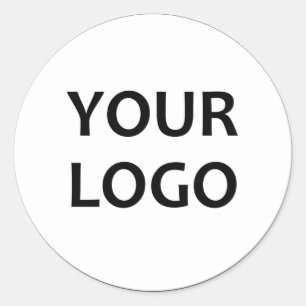 custom logo business sticker