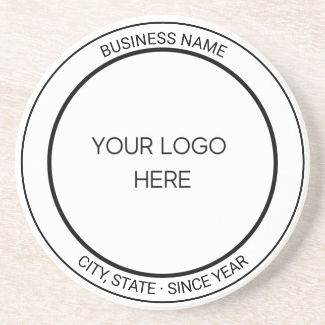 Custom Logo Coaster: Showcasing Your Business Coaster (Front)