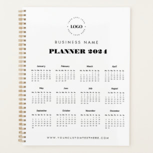 Custom Logo Company Business Name Calendar 2024 Planner