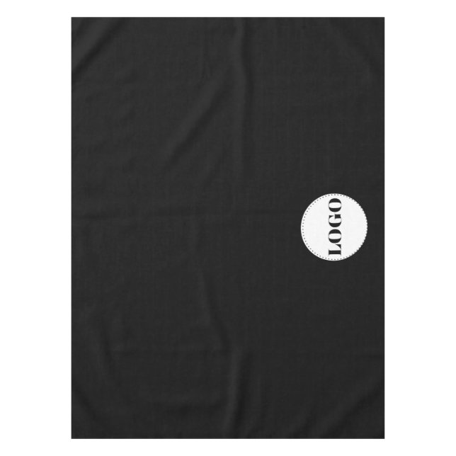 Custom Logo Company Business Restaurant Promo  Tablecloth (Front)