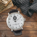 Custom Logo Company Name Corporate Promotional Watch<br><div class="desc">Branded Watches make unique corporate promotional gifts. Personalize with your company name and logo. The logo watches also make great gifts of appreciation for employees.</div>