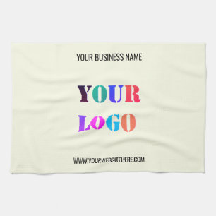 Custom Logo Company Name Promotional Personalized Kitchen Towel