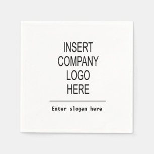 Custom logo company promotional marketing napkin