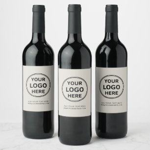 Custom Logo Corporate Business Promotional Wine Label