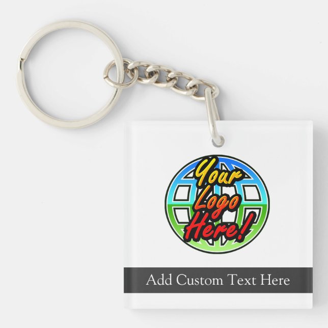 Custom Logo Corporate Gift Keychain (Front)