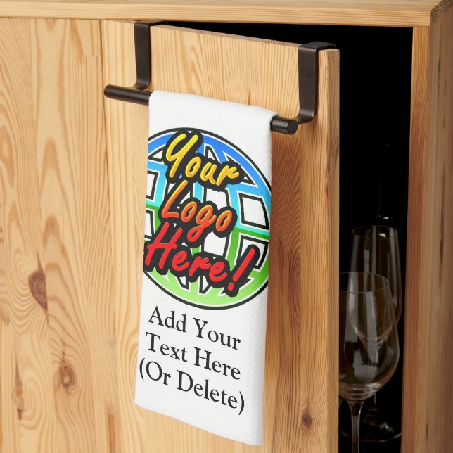 Custom Logo Corporate Gift Kitchen Towel (Thirds Fold)