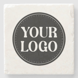 Custom Logo Corporate Holiday Gift Keepsakes Bulk Stone Coaster