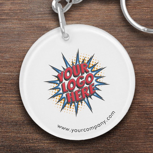 Custom Logo, Custom Text,  Keychain (Creator Uploaded)