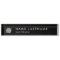Custom Logo Elegant Black Desk Nameplate