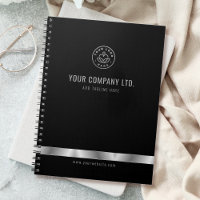 Custom Logo Elegant Black Silver