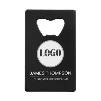 Custom Logo Employee Gear for Your Business Team Credit Card Bottle Opener