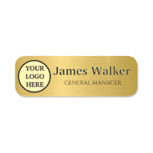 Custom Logo Employee Gold and black 2026 Trends