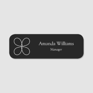 Custom Logo Employee Name Tag
