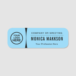 Custom Logo Employee Name Tag
