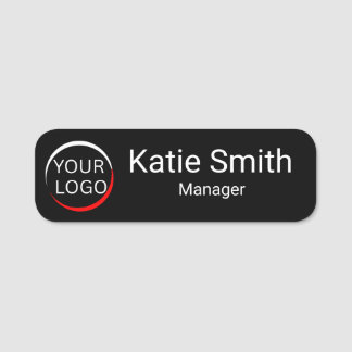 Custom Logo Employee Personalized Business  Name Tag