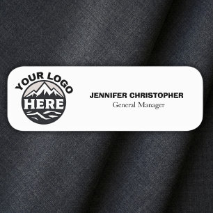 Custom Logo Employee Promotional Company Magnetic  Name Tag