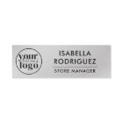 Custom Logo Employee Safety Pin or Magnetic Faux S