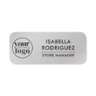 Custom Logo Employee Safety Pin or Magnetic Faux S