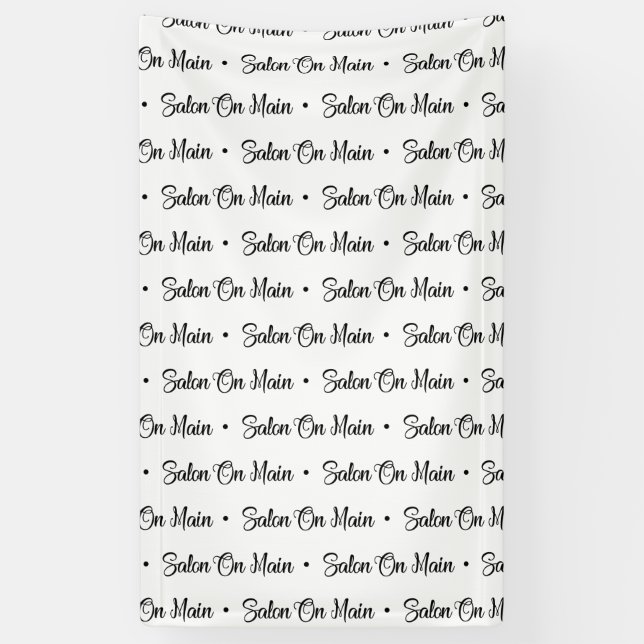 Custom Logo Event Backdrop Step and Repeat Banner (Vertical)