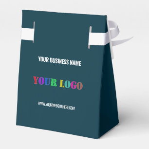 Custom Logo Favour Box Your Name Website Colours