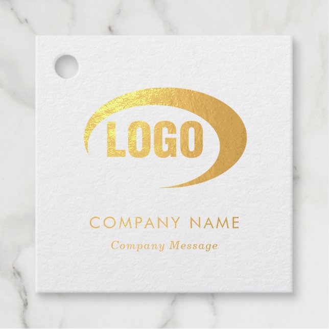 Custom Logo Favour Tags (Front)
