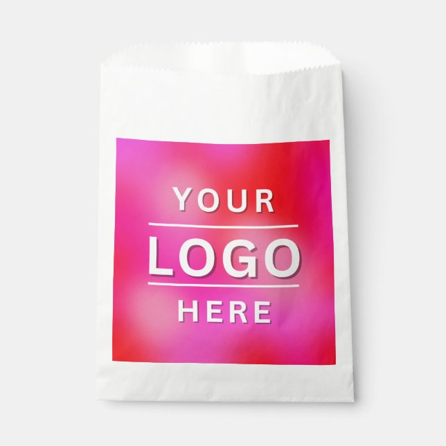Custom Logo for Business Company Brand Favour Bag (Front)
