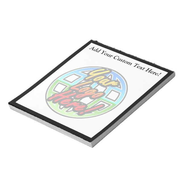 Custom Logo Full-Colour Personalized Notepad (Rotated)