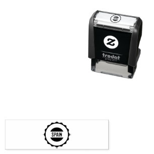 Custom Logo Housing Black Colour Self Inking Rubbe Self-inking Stamp